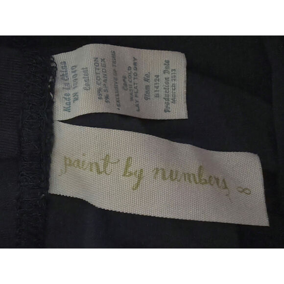 Matilda Jane 8 Paint by Numbers Benny Vintage Ruffle Bottom Leggings Blue - Picture 4 of 4